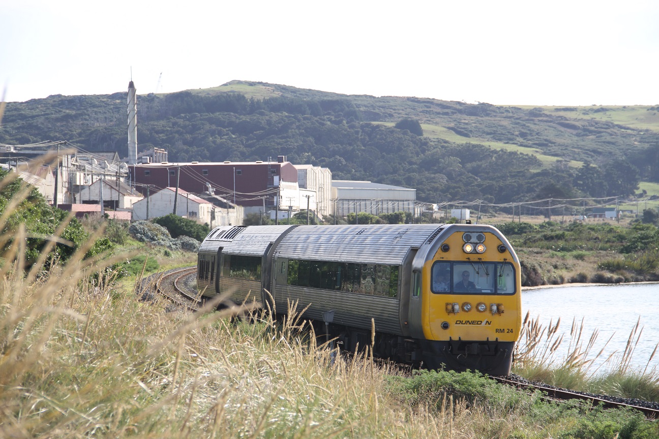 Train at Bluff